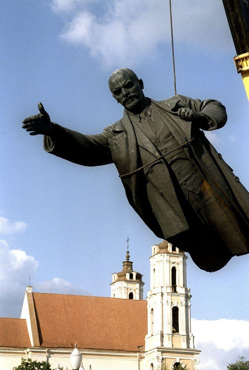 Памятник Ленину в Вильнюсе
