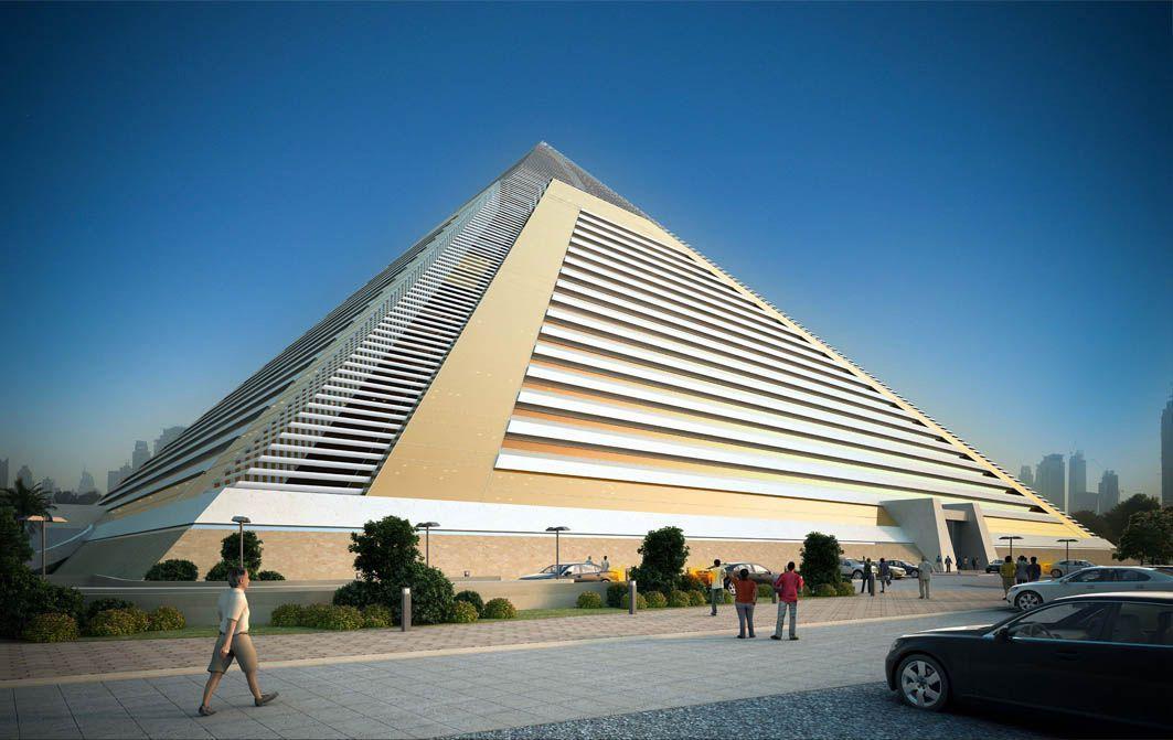 Ziggurat Pyramid Дубай