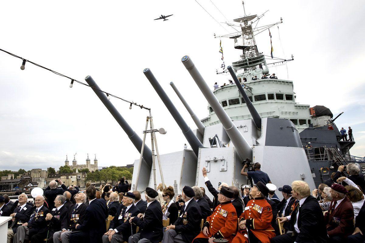 HMS Belfast Marks D-Day Anniversary - Arabianbusiness