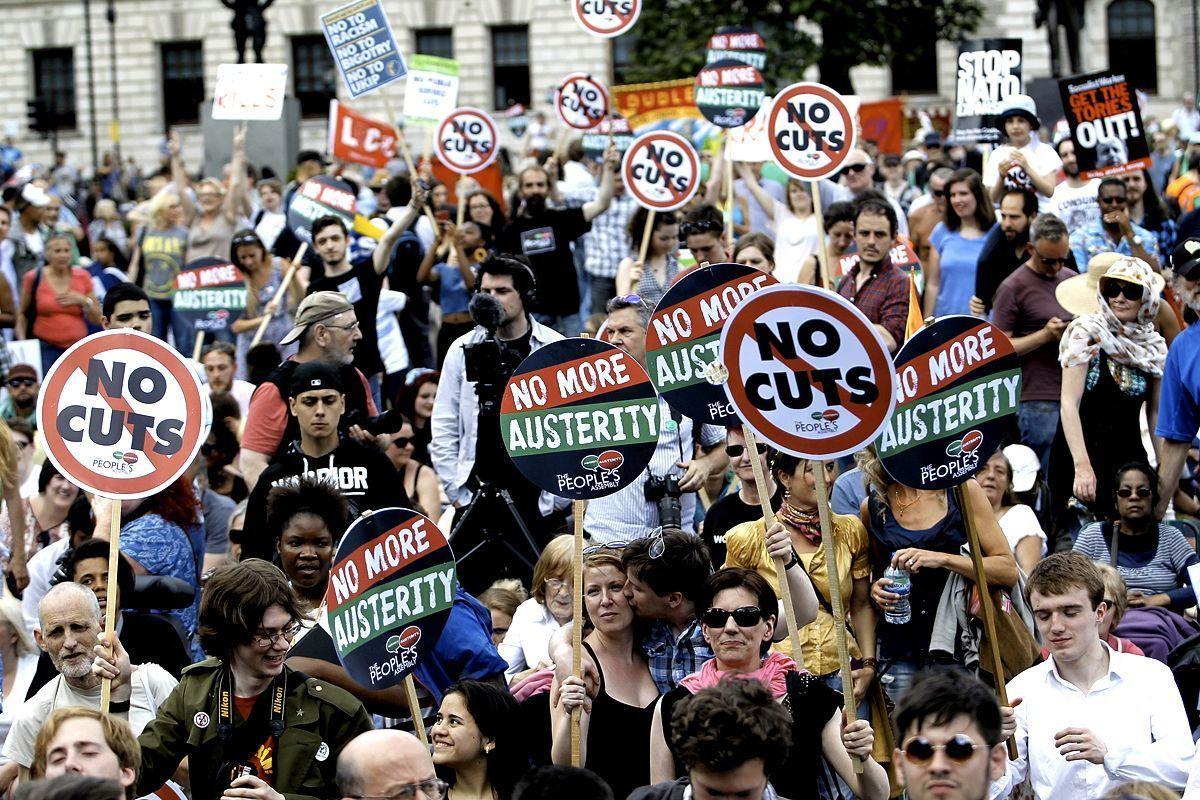 Anti-austerity Protests In London - Arabianbusiness