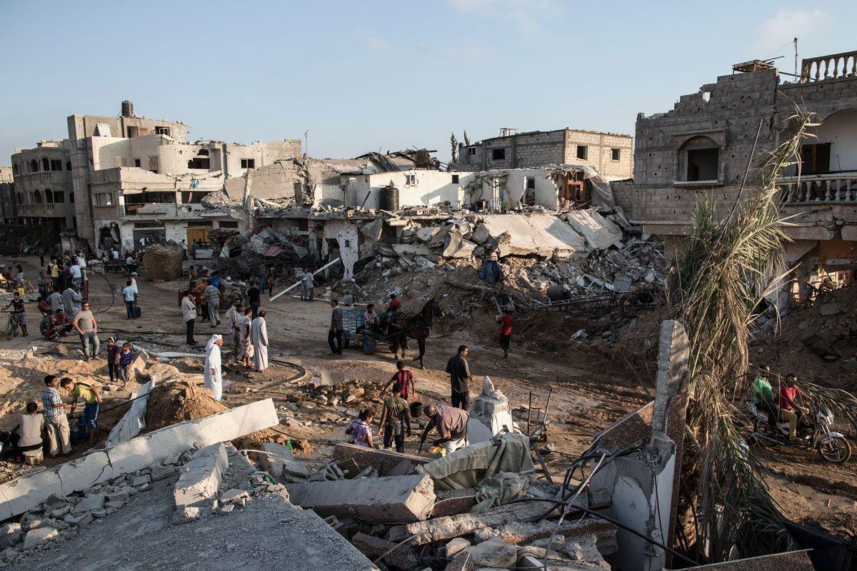 Scale Of Devastation Is Seen In Gaza As Five Day Ceasefire Agreed Arabianbusiness 7278