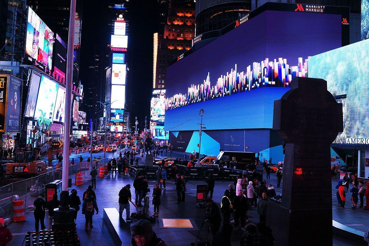 times square billboard