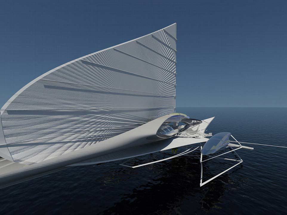 yacht solar arch