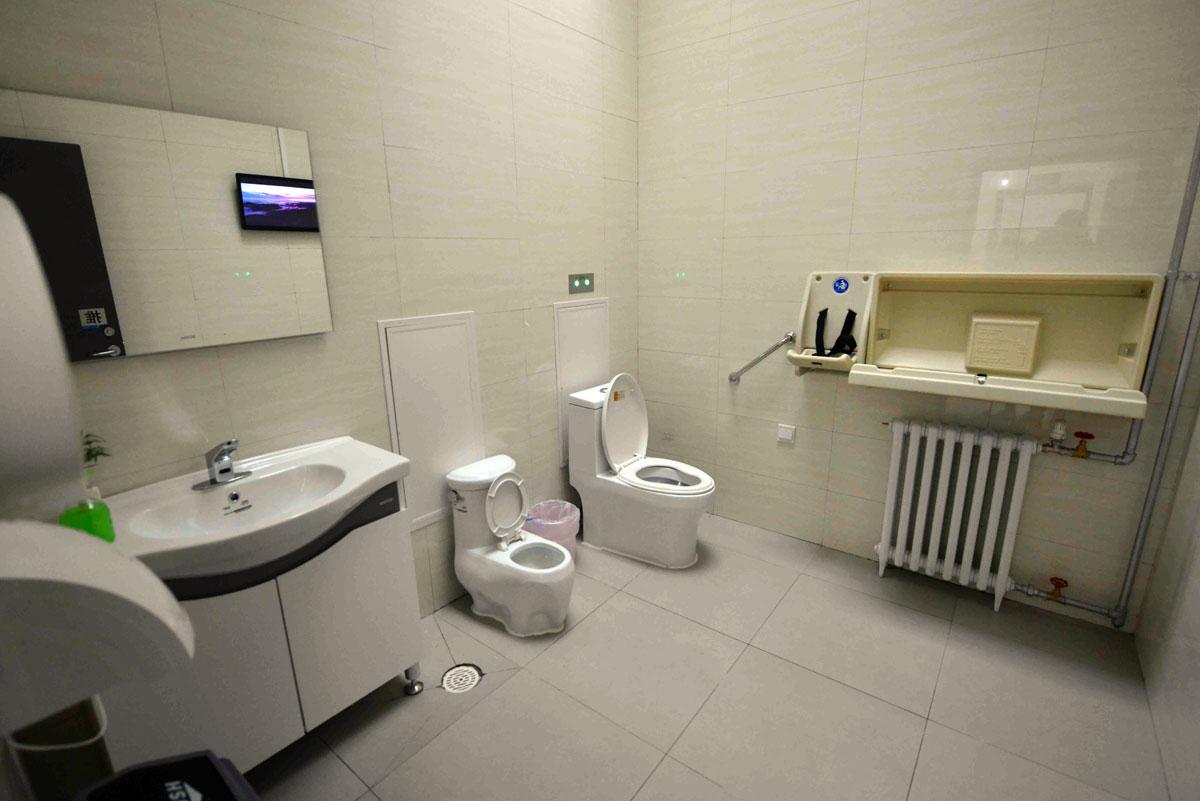 China unveils high-tech public toilets - Arabianbusiness