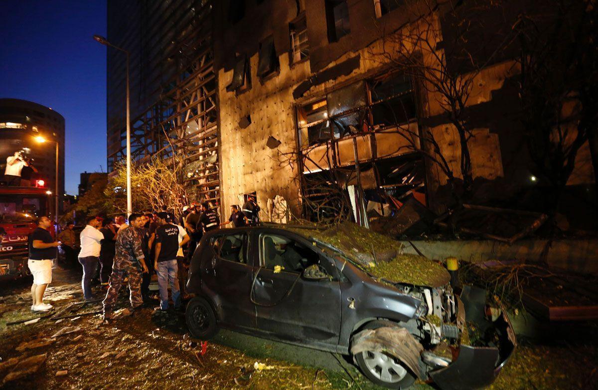 Bomb Blast In Central Beirut Aimed At Bank Says Interior Minister   539560034 