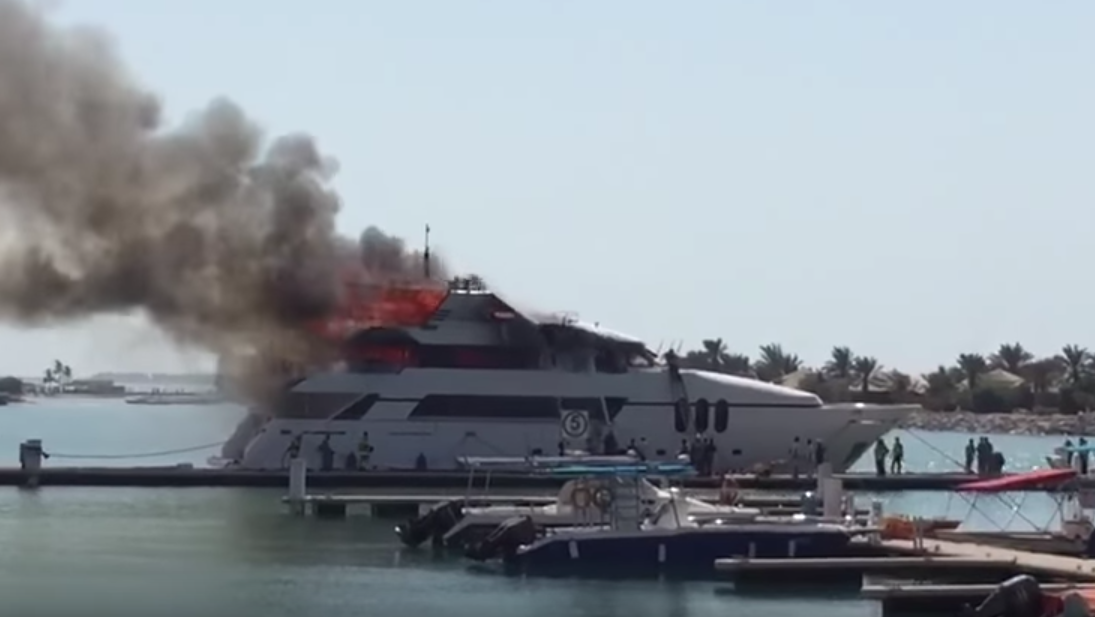 tilakkhana yacht fire