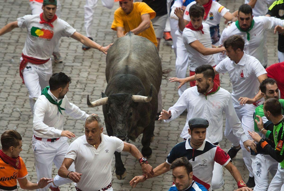 In pictures: San Fermin bull run festival - Arabianbusiness