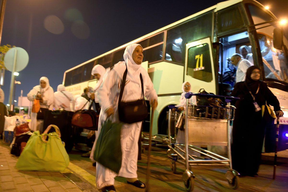 In pictures Pilgrims ready for departure to the annual Hajj pilgrimage