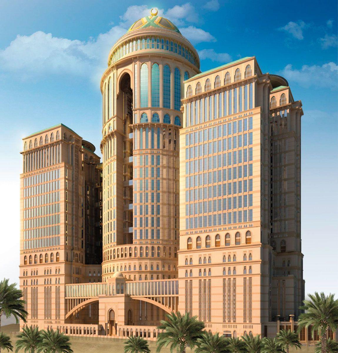 the largest hotel in the world abraj kudai in saudi arabia