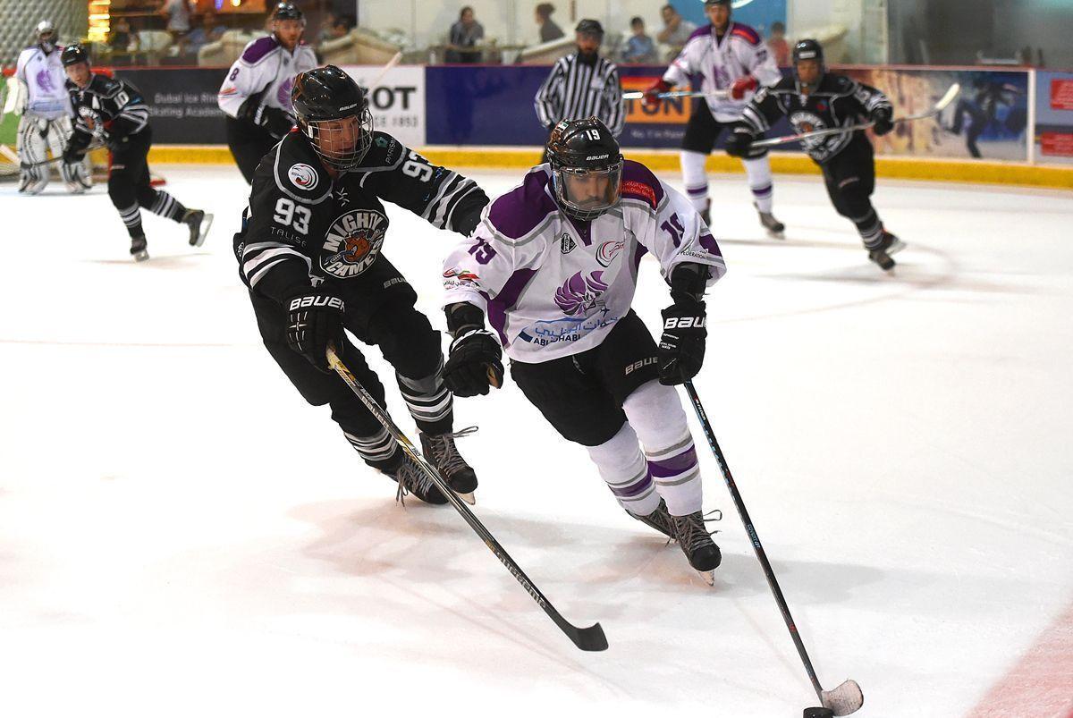 Video: The Coolest Sport In The Desert Playing Ice Hockey In Dubai ...