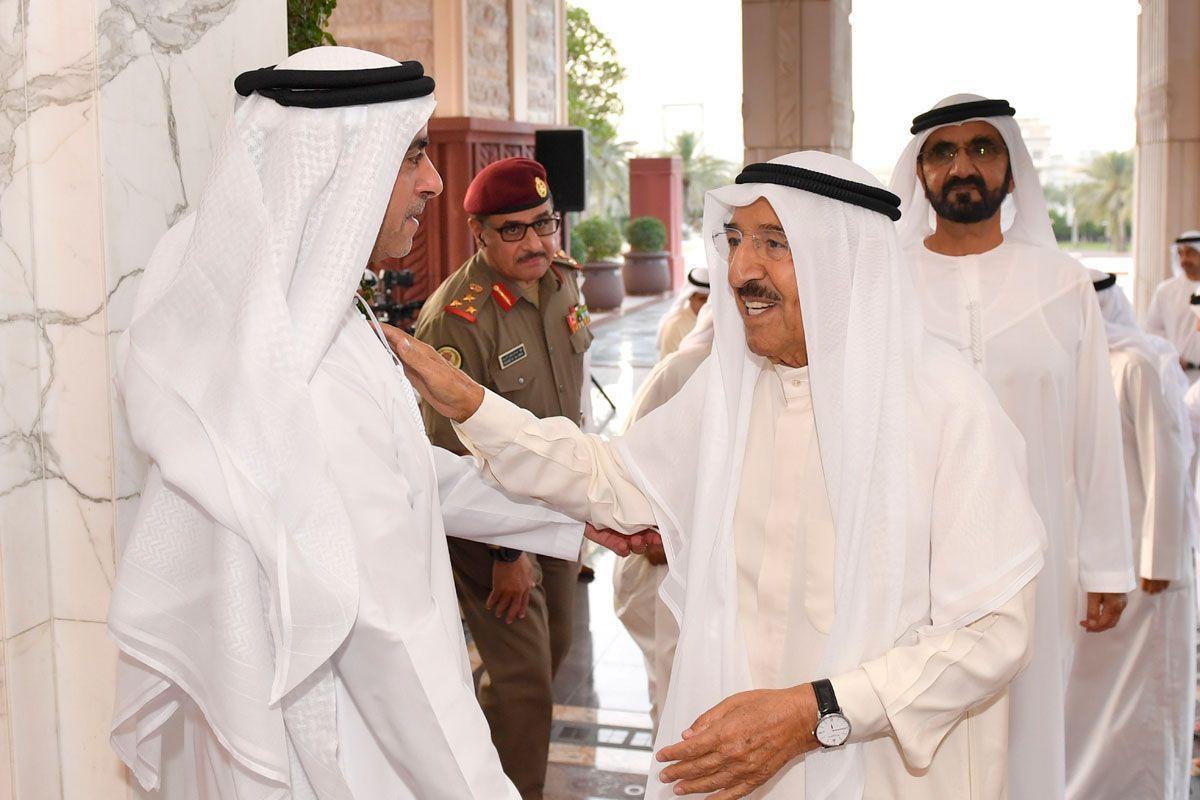 In pictures: Dubai Ruler and Sheikh Mohammed hold talks with Emir of ...