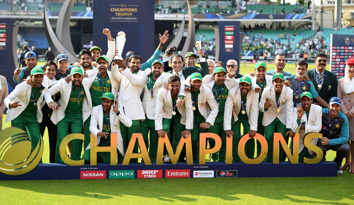 In pictures Pakistan clinch ICC Champions Trophy 2017 final