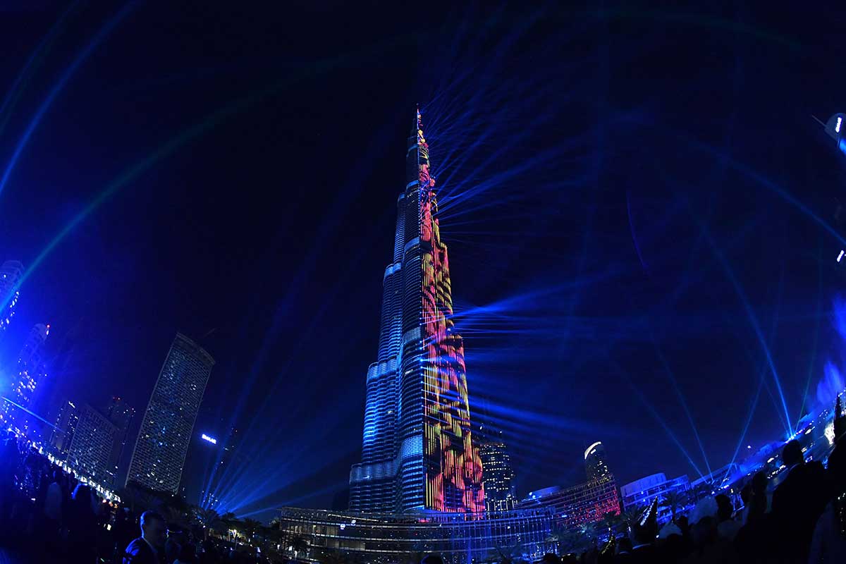 Burj Khalifa's NYE Light Show To Take Place Again This Week ...