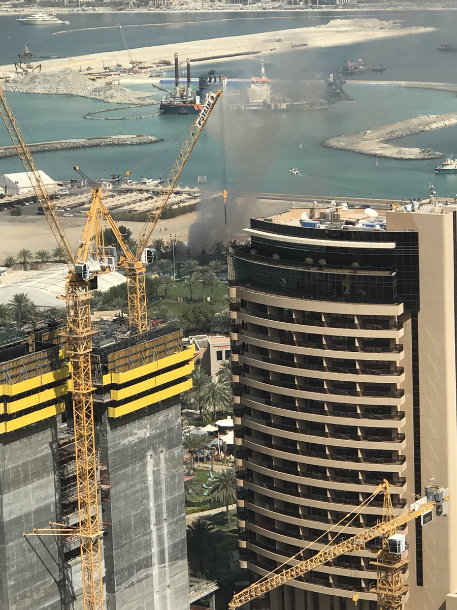 Fire In Dubai Marina Put Under Control - Arabianbusiness