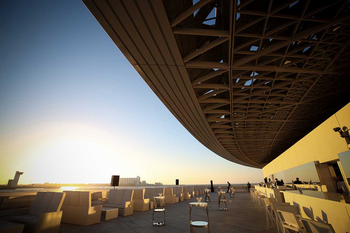 Louvre Abu Dhabi Opens Rooftop Art Lounge Arabianbusiness 4150