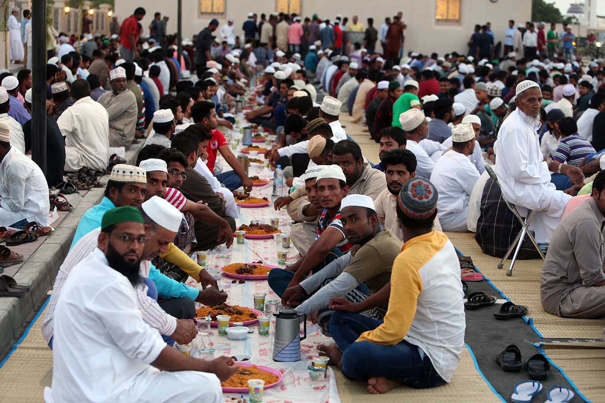In pictures Iftar dinner during Islamic holy month of Ramadan in Oman