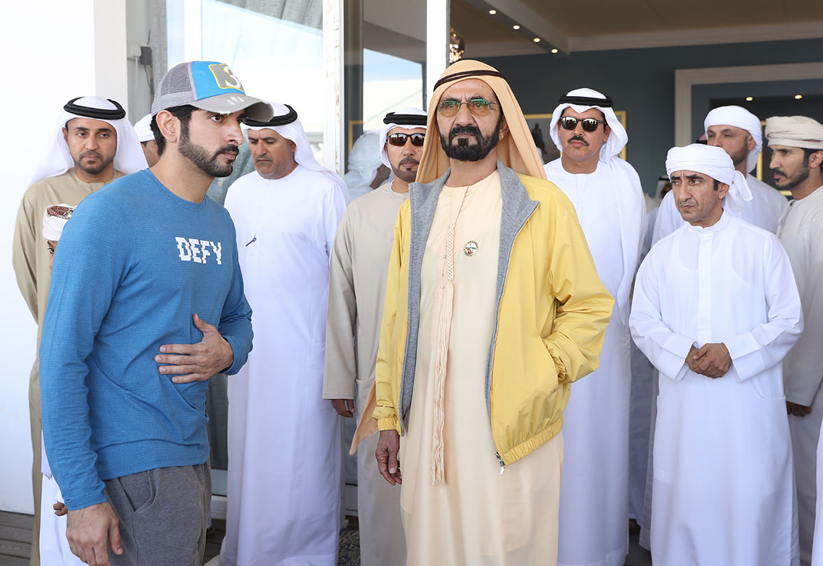 In Pictures: Sheikh Mohammed Visits Historical Saudi Landmark Al Ula 