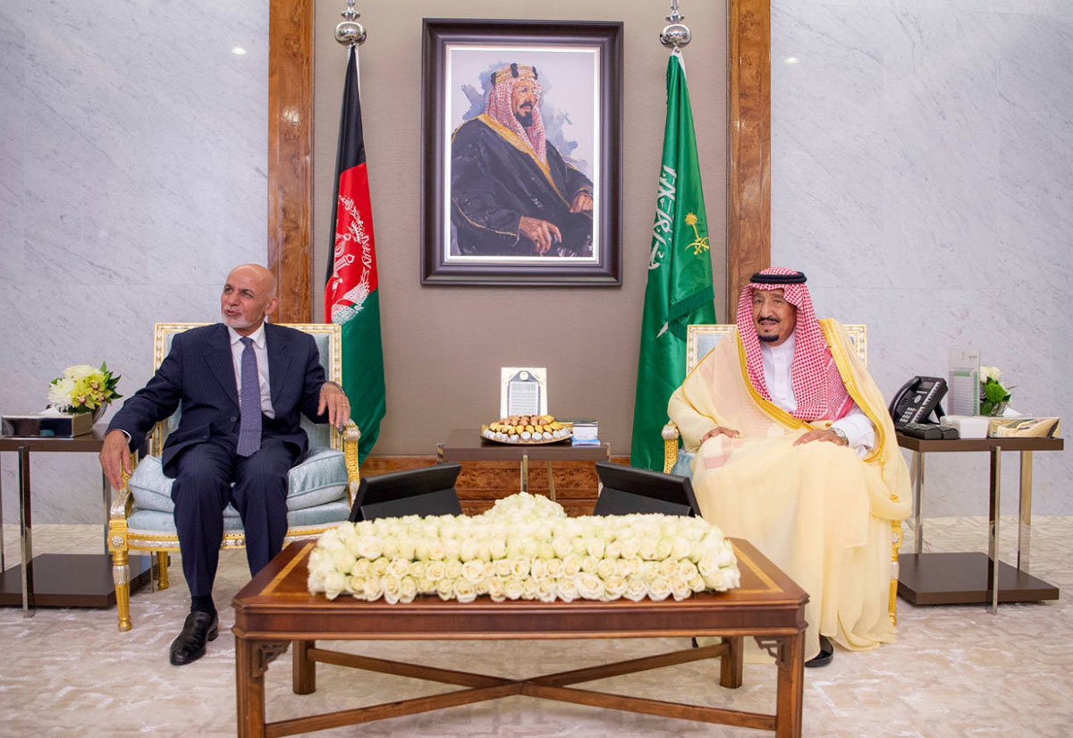 Gallery: King Salman hosts Afghan President Ashraf Ghani - Arabianbusiness