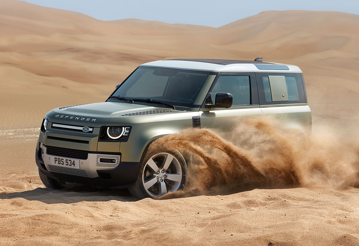 Gallery: Jaguar Land Rover Unveils Revamped Defender Sport Utility ...