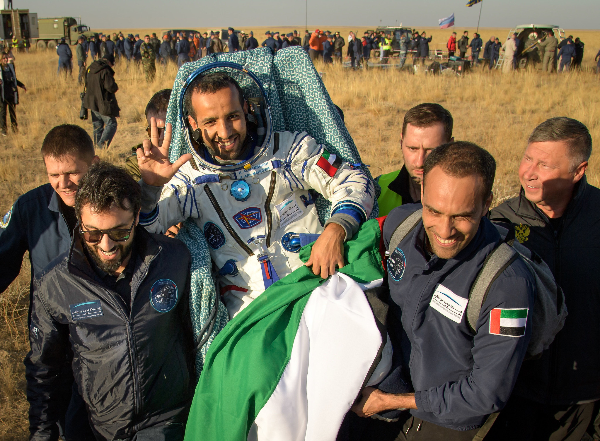 Gallery Uae Astronaut Hazzaa Ali Al Mansoori Returns To Earth After Successful Space Expedition