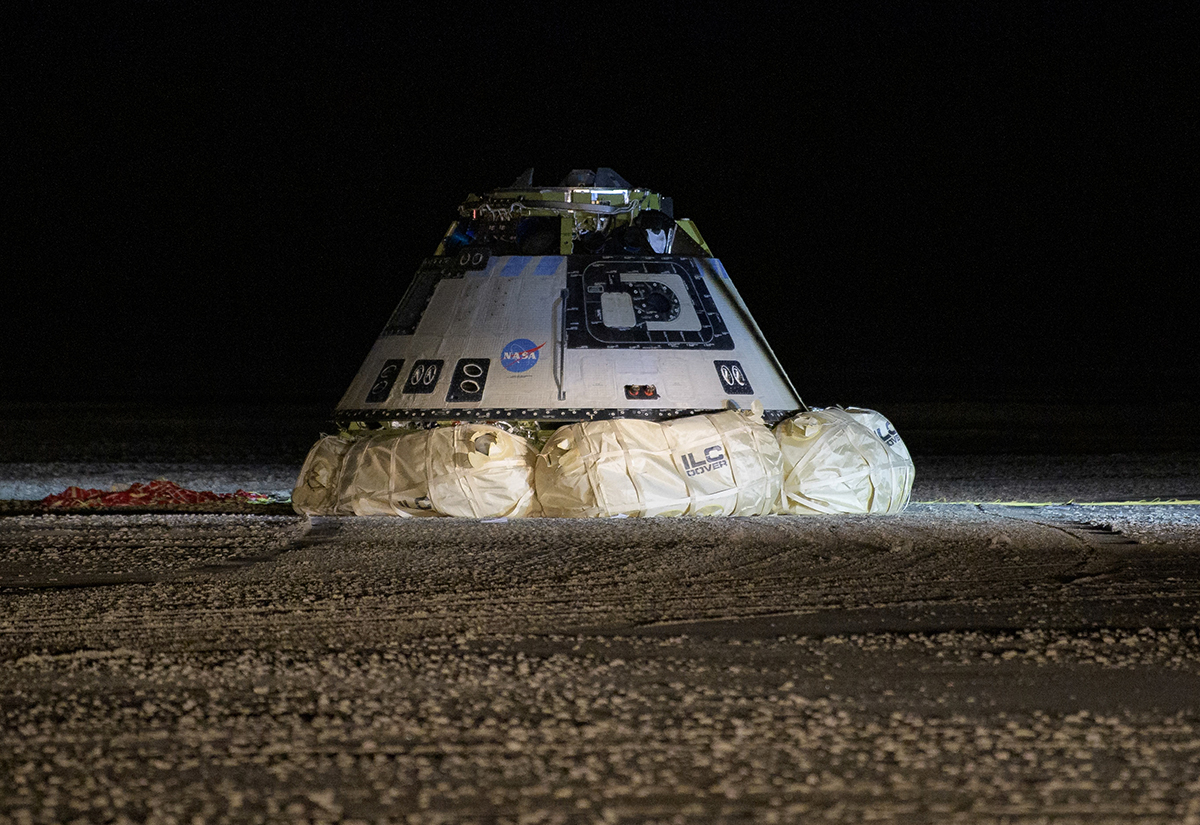 In Pictures: Boeing's Starliner Returns To Earth - Arabianbusiness