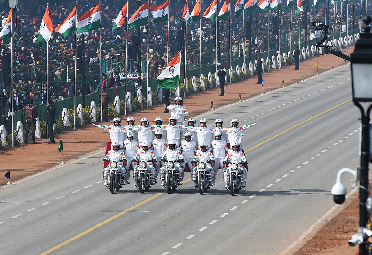 In pictures India's Republic Day parade at Rajpath in New Delhi